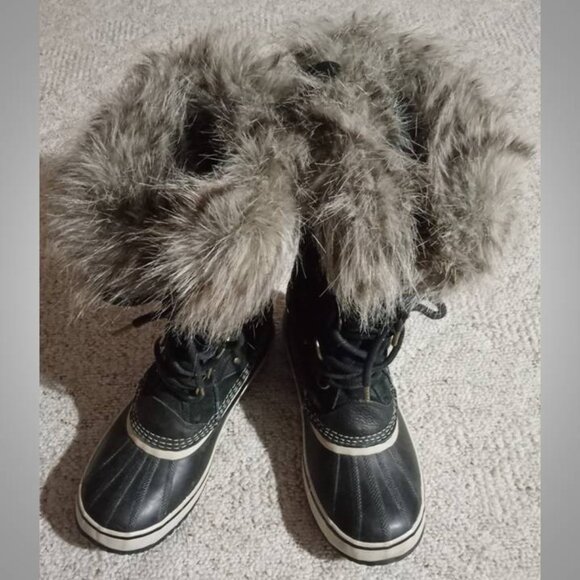 Sorel Joan of Arctic snow waterproof boots size 9.5 women's BLACK - Picture 8 of 12